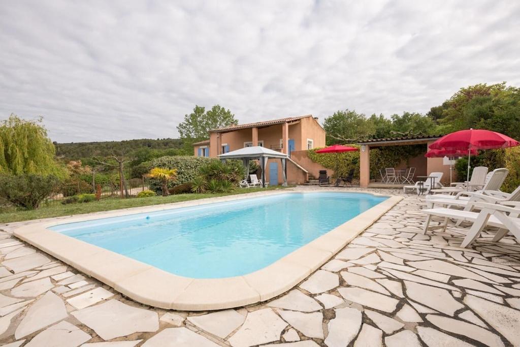 Villa Le Mas Du Miel D'Or, 12 Pers, Au Coeur Du Luberon, Air-Conditionne, Piscine, Propriete De 5000 M2 Villars  Exterior foto