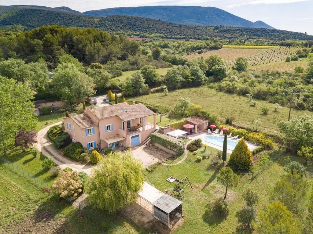 Villa Le Mas Du Miel D'Or, 12 Pers, Au Coeur Du Luberon, Air-Conditionne, Piscine, Propriete De 5000 M2 Villars  Exterior foto